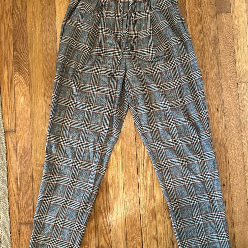 Wilfred Plaid Trousers